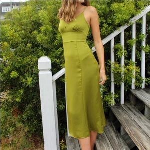 ❌SOLD❌ J.O.A. Olive 🫒 dress XS
